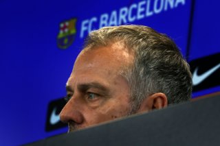 Hansi Flick veut un Barça conquérant contre le Real KEYSTONE/EPA/Alejandro Estevez